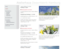Tablet Screenshot of dosenfabrik-hamburg.de